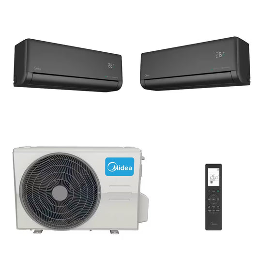 Midea Solstice 912 Duo Split Klimaanlage schwarz - Midea Deutschland